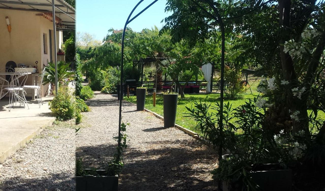 Aux Roses De L'Etang Hotel Capestang Kültér fotó
